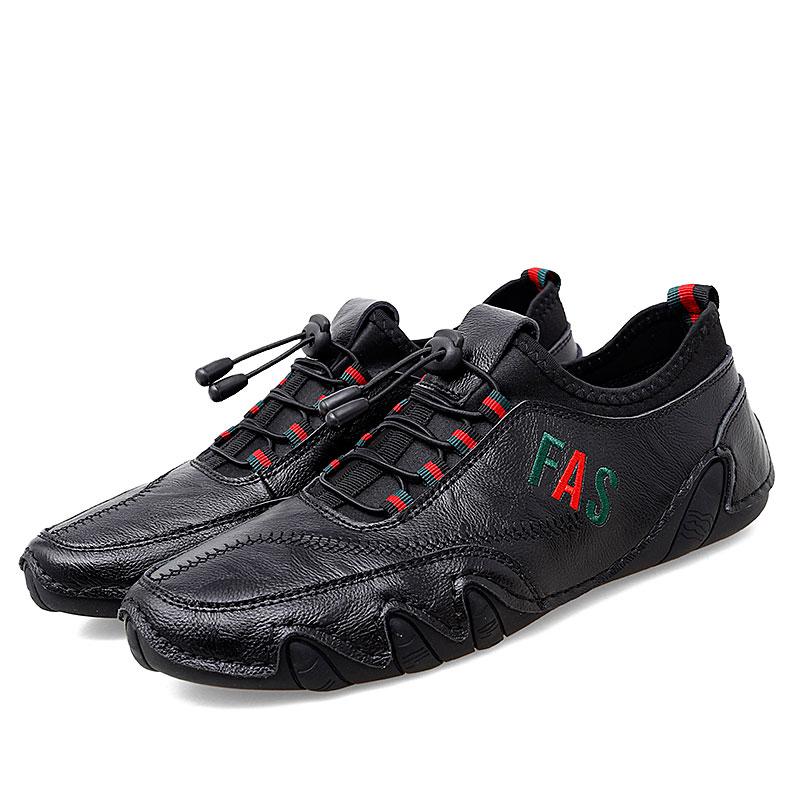 

Высококачественная натуральная кожаная мужская обувь Повседневные мужские мокасины без застежек Мужские мокасины на плоской подошве Обувь больших размеров Ручная работа 44