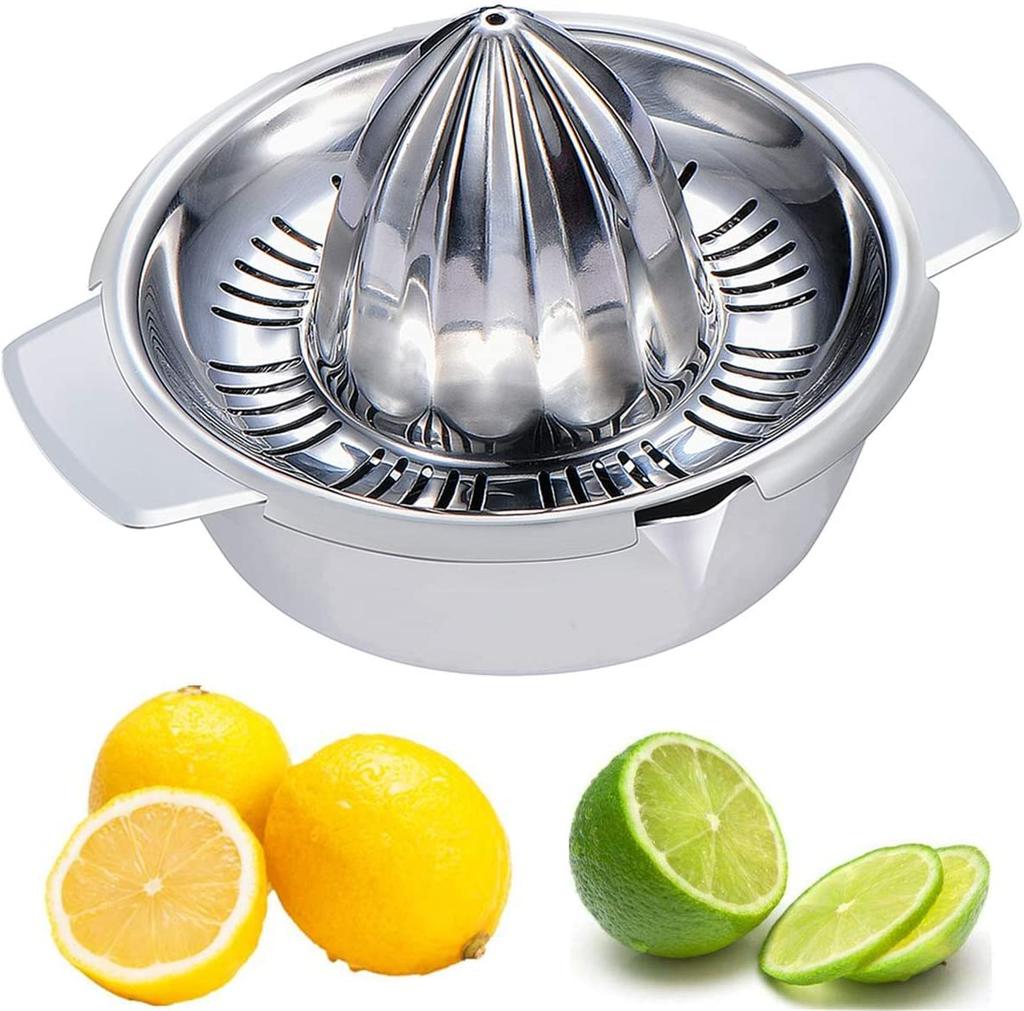 304 Stainless Steel Lemon Orange Juice Squeezer Blender Juicer Maker Hand Manual Press Kitchen Household Small Juice Extractor