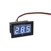 10PCS/lots DC2.5-30V Digital Digital Display Voltmeter/Reverse Connection Protection V40D Full Waterproof/Two-Wire