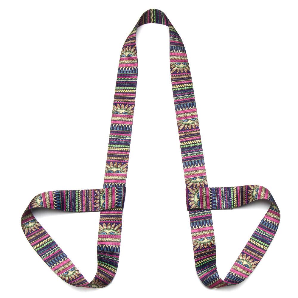 Fitness Exercise Stretch Sports Accessories Carry Straps Sport Sling Shoulder Yoga Belt Yoga Mat Strap Belts