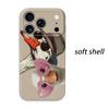 Humorous Funny Goose Sunglasses Cool Graphic Art Print Film Aesthetic Protective Shockproof Bumper Phone Case Cover For iPhone 14 15 16 Pro Max Plus