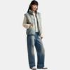 Lee Unhooded Stand Collar Loose Duck Down Zipper Casual Down Jacket Unisex outerwear LUT011278204561A09360