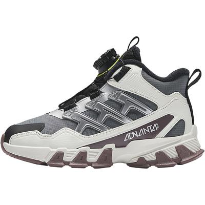 Kids Outdoor Series Fashion Non-Slip Wear-Resistant Cotton Shoes Kids Shoes Gray White Silver 312449974-1