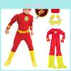 The Flash Muscle Costume For Boys New Design For Cosplay And Parties