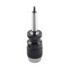 1‑16mm Capacity 45# Steel Self Tighten Keyless Lathe Drill Chuck with MT2‑JT3 Taper Arbor