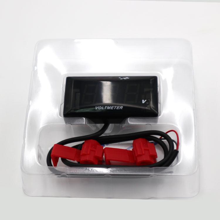 Universelles Elektrisches Motorrad Voltmeter 12V-150V LCD Display