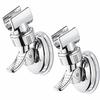 2 Pack Electroplated Shower Head Bracket with Suction Cup Sprayer Holder  Shower Room
