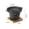 Non-stick Barbecue Grill Detachable Mini Barbecue Stove Safe To Use BBQ Plate  Garden