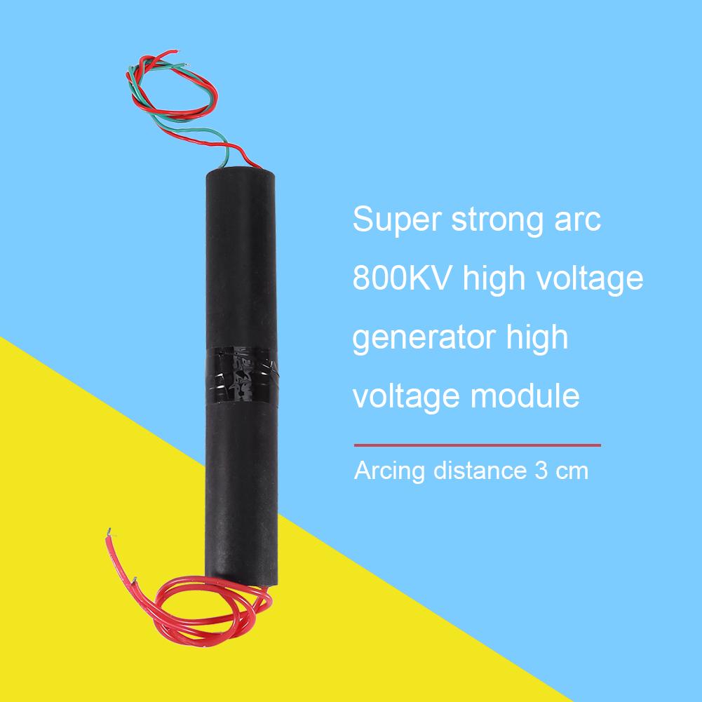 

800Kv Импульсный генератор высокого напряжения 3 см длиной Электрический дуговой инверторный модуль 7.2V
