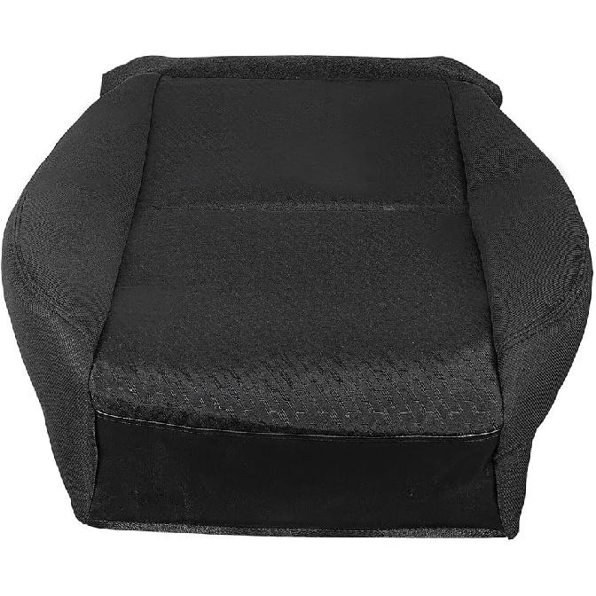 Driver Bottom Cloth Seat Cover, Replacement Black Driver Side Seat Cover Compatible with Chevy Avalanche Silverado/with GMC Sierra 1500 2500HD 3500HD