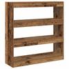 Bookshelf 3 Tiers 100 X 30 X 103 Cm Engineered Wood Reclaimed Wood