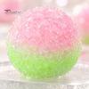 Adults Sensory Toys 1/2Pcs Crunchy Stress Ball Toy, Shapeable Textured Fidget Soft Relievers Bi-color Fake Waxberry Squeeze Toy for Focus Aid