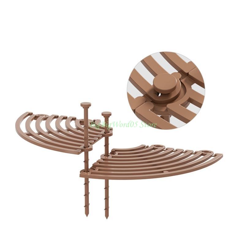 24TE Utility Gardening Supply Plastic Potted Plants Fence Hollow Cover Tear Resistant Adjustable Garden Balcony Plant Cover