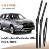 Für Mitsubishi Outlander MK4 -2024 Scheibenwischer Vorne&Hinten Wischerblätter Windschutzscheibe Windschutzscheibe Fensterwischer 26"+18"+12\"