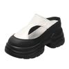 Baotou slippers women's 2025 summer new thick-bottomed heightening muffin versatile sandals women's casual and fashionable half-mops