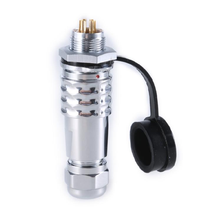 SF12 Connector Plug and Socket Set, Waterproof Metal Aviation Plugs SF1210 Plug SF1212 Socket for Electronic Devices