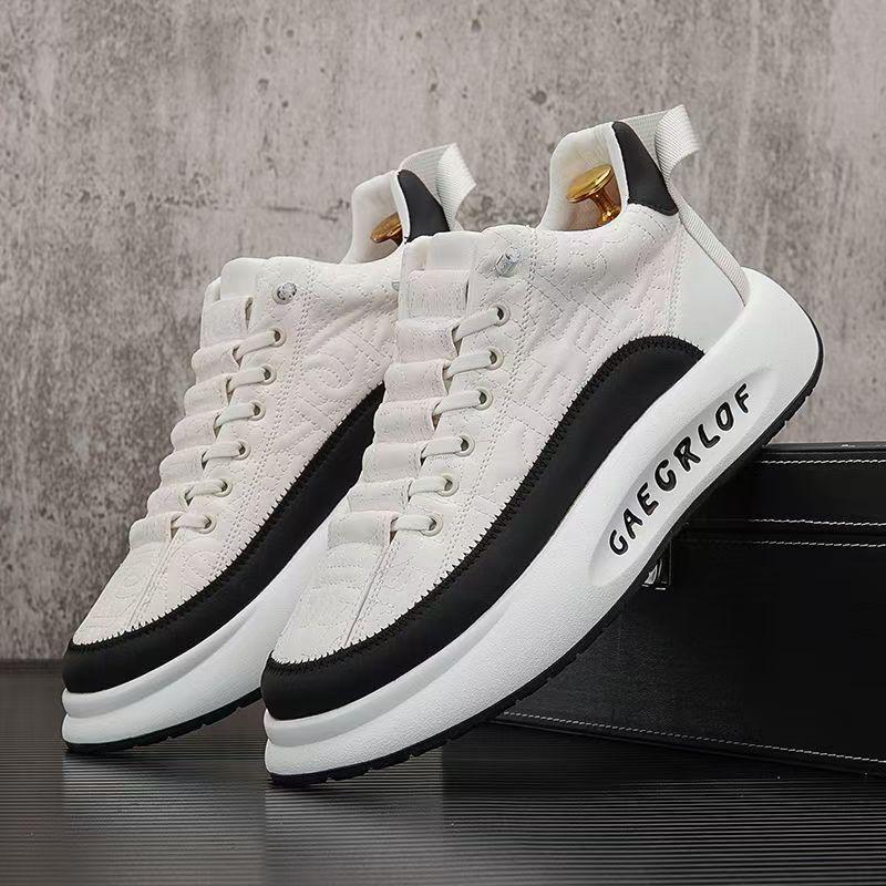 

Мужская обувь весна новый тренд молодежные универсальные кеды повседневные Форрест Гамп платформа мужские увеличивающие рост спортивная обувь 44