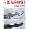 For BYD CHAZOR/KING DM-I 2025 Car Exterior Headlight Anti-scratch Front Lamp Tint TPU Protective Film Cover Repair Accessories