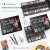 Cross Double-Headed Zweifarbiges Acryl-Marker-Set - 168 Weiche Spitze Aquarell-Kunststifte