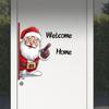 Willkommen Zuhause Wandaufkleber Weihnachts-Wandaufkleber Wandtattoos Weihnachts-Wanddekorationen Weihnachts-Kunst für Kinder Schlafzimmer Spielzimmer Dekor