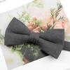 Mens Super Soft Downy Suede Parent-Child Bowtie Set Macarons Solid Color Classic Design Cute Butterfly Red Green Blue Pink Tie