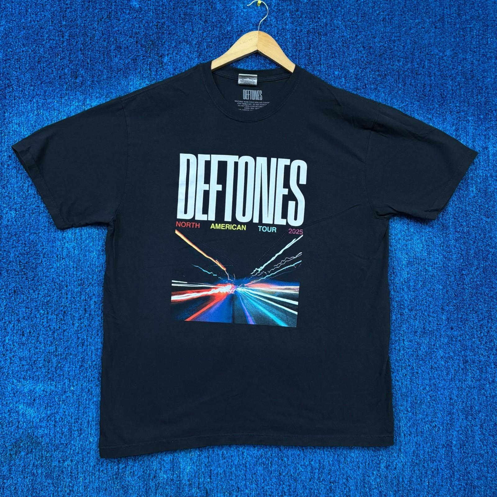 Deftones Private Music 2025 NA Tour City Lights Band Tee XL Unisex T-Shirt S