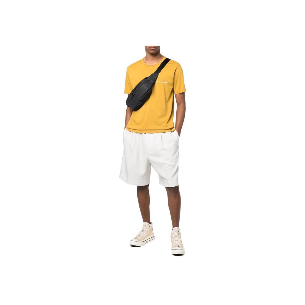 Y-3 SS22 Solid Color Elastic Waist Bermuda Shorts Men Shorts Light-Gray HG6086