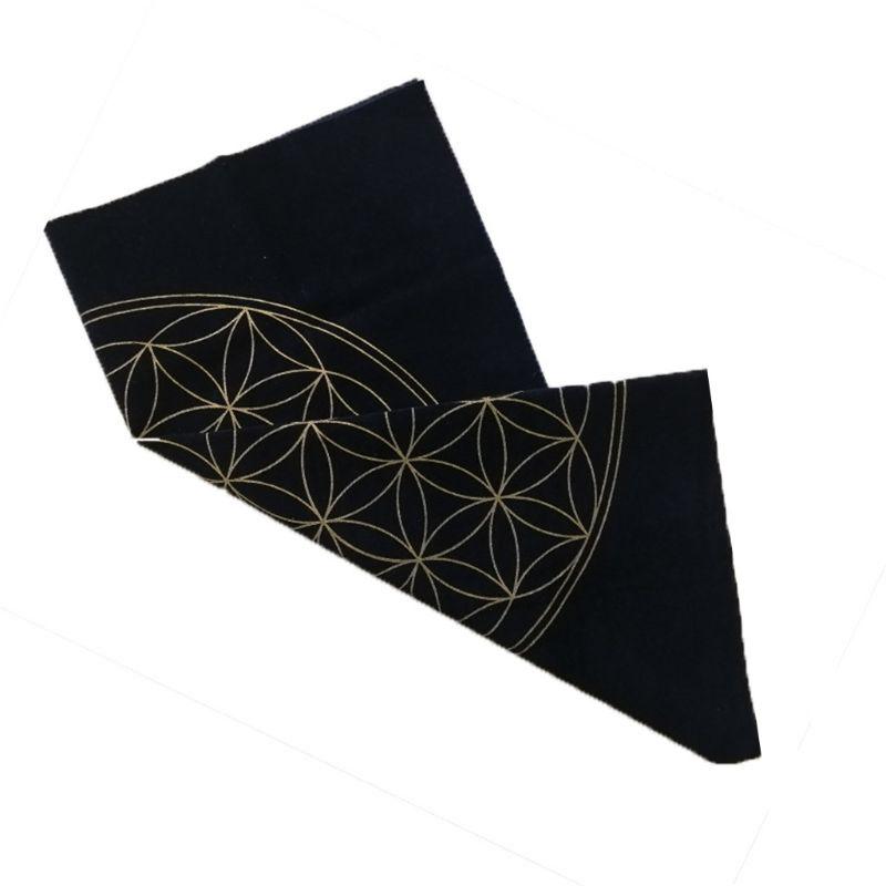 Forma quadrata Pendolo Divinazione Altare Tovaglia Gioco da tavolo Tarocchi Pad Rune Tovaglia Astrologia Oracoli Gioco da tavolo Tappetino per tarocchi tovaglia tarocchi panno lettura tarocchi