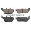 Motorcycle front and rear brake pads disc brake pads are suitable for Zontes G1 125 G155 SR U 125 U1 125 U1 155 Z2 KD150-G1-G2