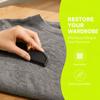 2pcs Black Sweater Comb Plastic Handle Pill Remover Portable Lint Remover  For Wool Coats