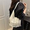 Personalized shoulder bag women's summer new women's large-capacity tassel fashion trend portable underarm bag
