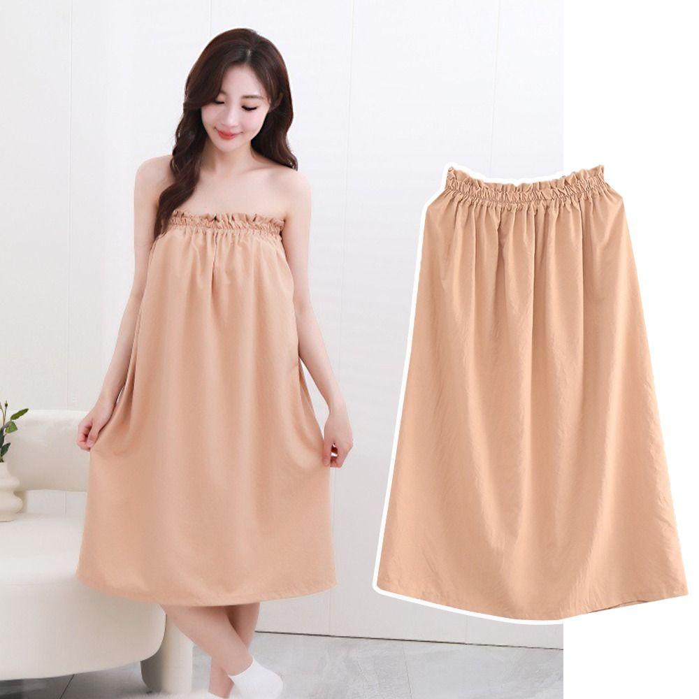 Fast Drying Women's Bath Towels Oversized Bath Gown Towel Bathrobe Beauty Salon Sauna Resort