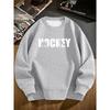 European sizes Boys' Pullover Sweater, Sweatshirt with Ice Hockey Design, for Sports and Casual Wear.