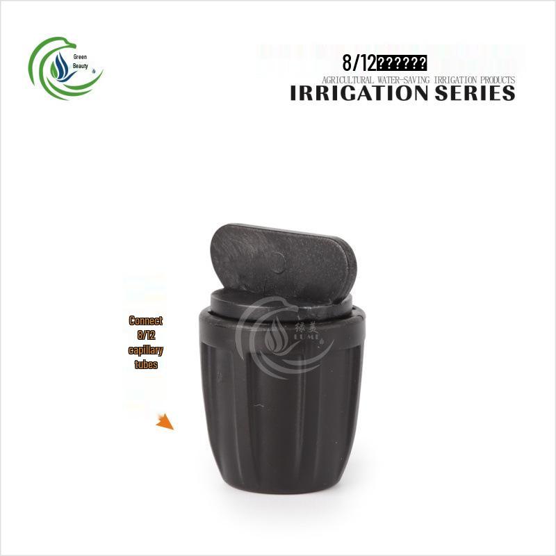 Capillary Fittings Set: 8/12 Straight, Elbow, Tee, 9/12 Connector, Garden Irrigation Auto-Watering