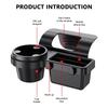 Auto Multifunktionale Aufbewahrungsbox Getränkehalter Handy Schlüssel Organizer Auto Fenster Tür Kante Organizer Auto Innenraum Zubehör