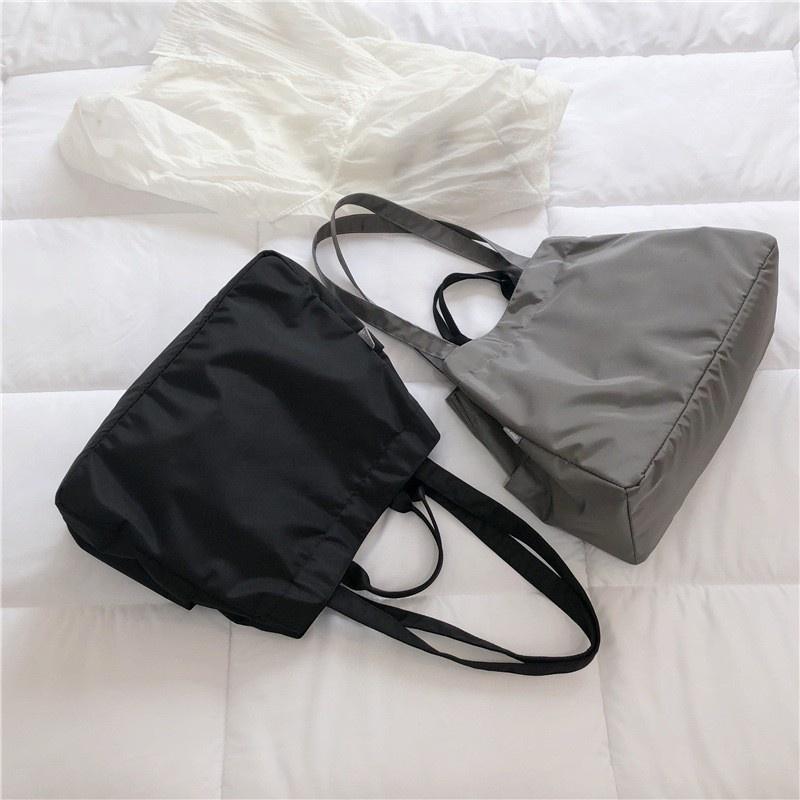 IELGY Women s bag Oxford Korean version portable fashion all-match large capacity simple casual one shoulder