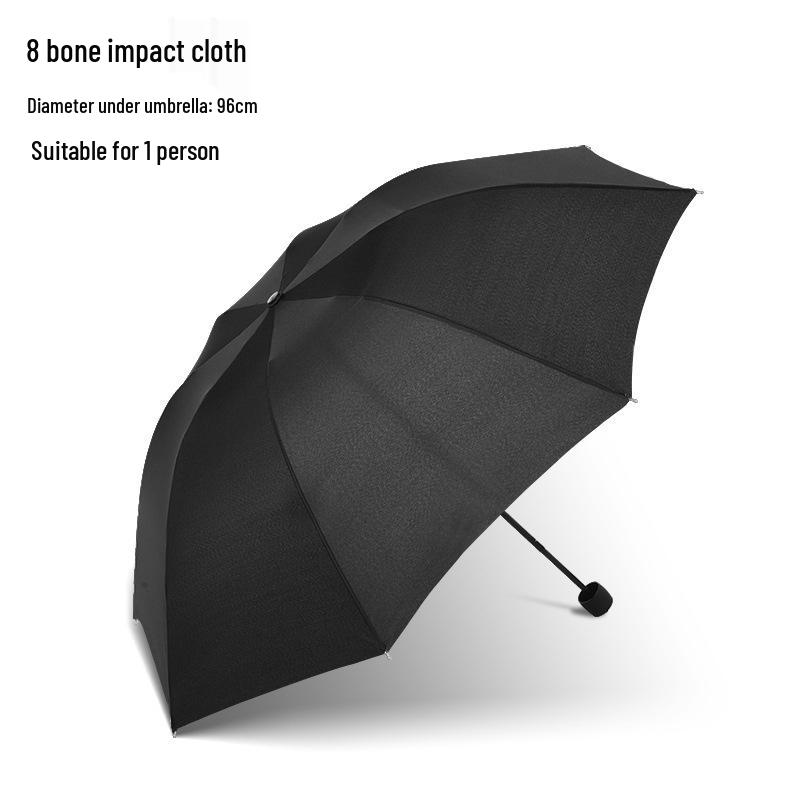 

Extra Large Folding Umbrella for Two or Three People - Dual-Use for Sun and Rain with Sunscreen Sunshade