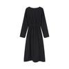 Round Neck Long Sleeve Long Dress As1wo360