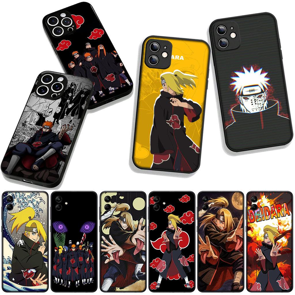 for Samsung Galaxy A36 A17 A26 A07 A35 A54 A53 A13 A33 A34 S8 S9 S20 S21 FE S10 Plus Case Deidara Narutos Itachi Pain Akatsuki