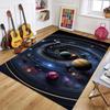 Solar System Planet Play Rug Non-Slip Floor Mat for Bedroom Educational Space Carpet