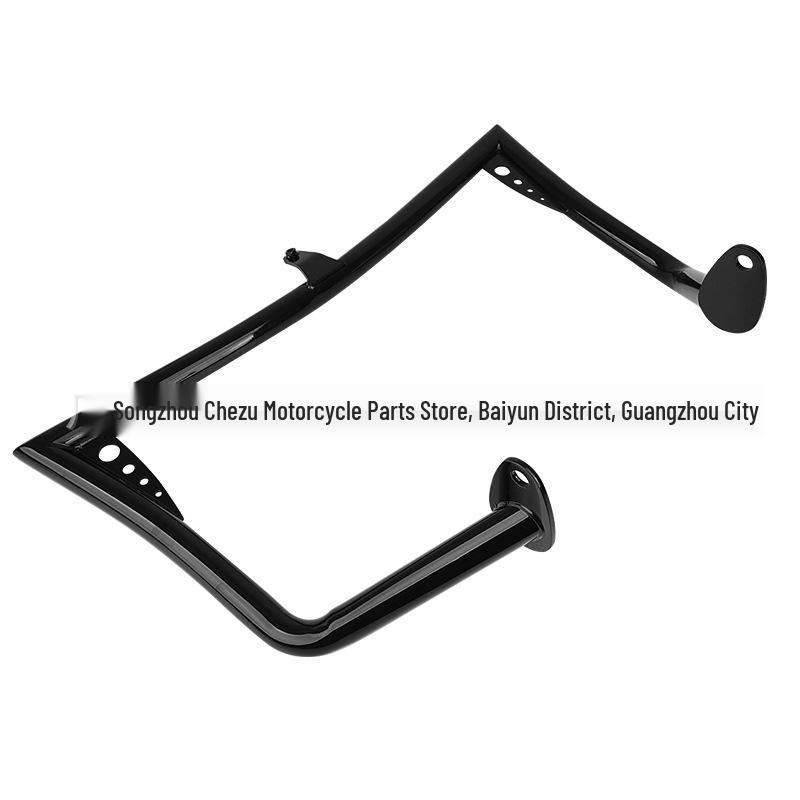 Harley Touring Glide Black Front Bumper Anti-Collision Guard 09-23