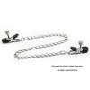 Silver Chain Nipple Clamps for Women - Erotic Female Masturbation Device without Bells