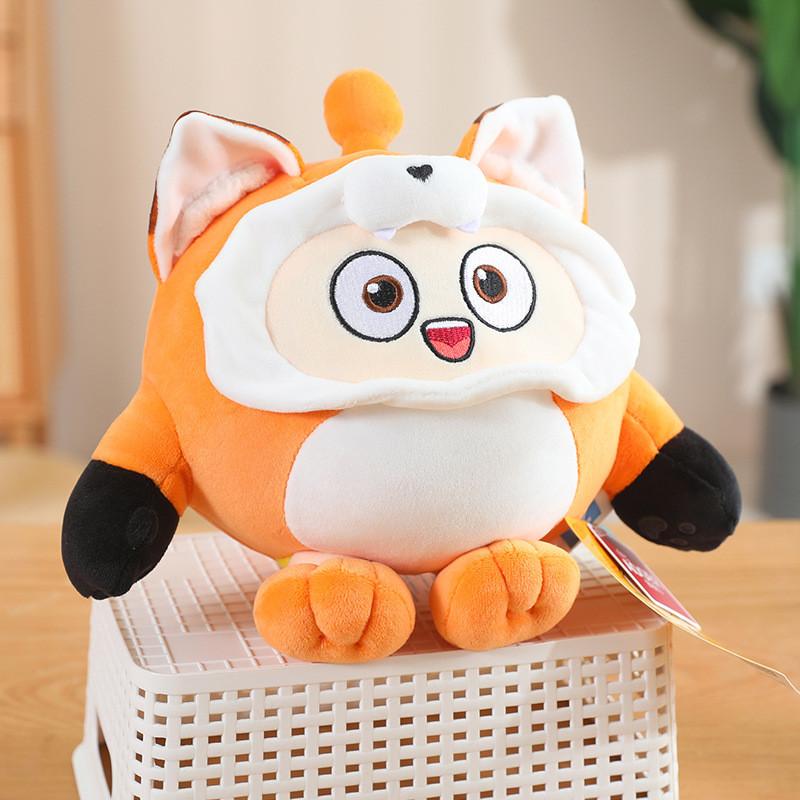 

New Party Eggy Year Dolls Sleeping Children Stuffed Plush Toys Gifts Birthday Fox