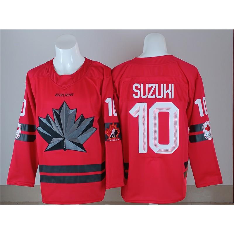 NHL Hockey Jersey USA Team Canada National Ice Uniform Cotton Sport Shirt Men