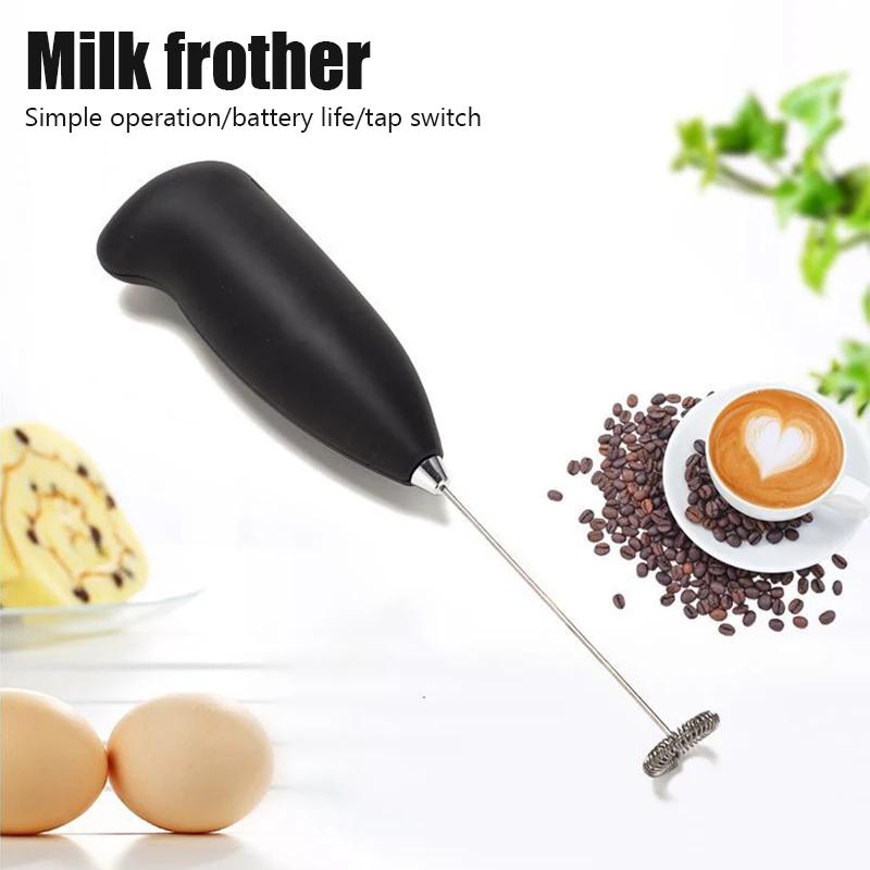 Milchaufschäumer Handmixer Elektrischer Kaffeeschäumer Schneebesen Cappuccino Rührer Mini Tragbare Mixer Home Küche Schneebesen Werkzeug