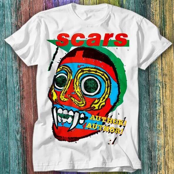 Scars Author Post Punk Rock T Shirt Top Tee 356