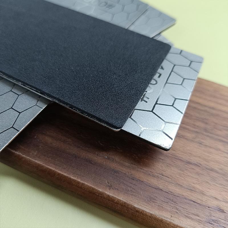 Diamond Knives Sharpening Stone 400# 600# 800# 1000# Grindstone Knife Sharpener Ultra-thin Honeycomb Surface Whetstone