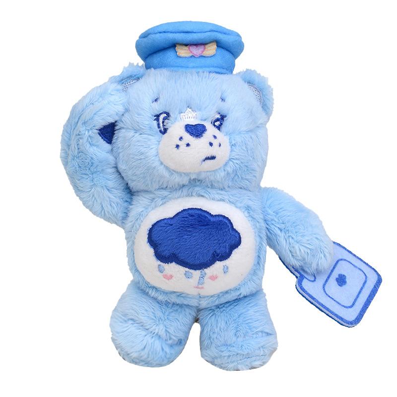 Niedlicher Care Bears Herzbär-Plüsch-Schlüsselanhänger, weiches Spielzeug zur Rucksackdekoration