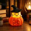 Desktop Night Light 1/3Pcs Halloween Pumpkin Ghost Light, Spooky LED Bedside Lamp, Battery Operated Mini Table for Bedroom Party Kids