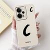 For Readme 14 5G Case RMX5075 Cute Lucky Letters Cover Soft TPU Phone Case For Realme 14X 14 Realme14 T 14T 5G Back Cover Fundas